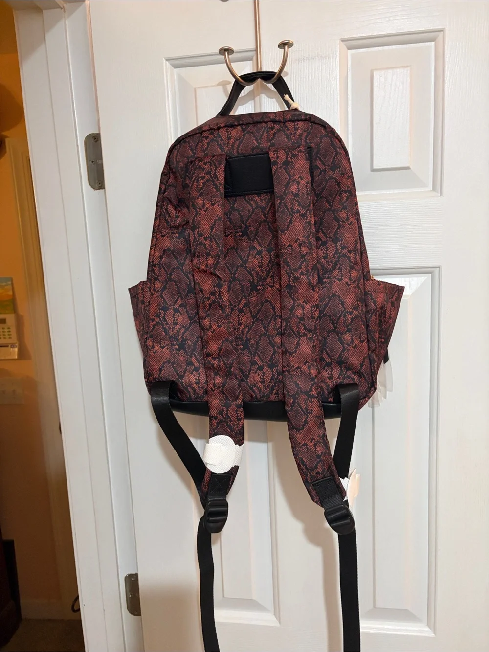 Jessica Simpson Snake-Print Backpack NWT
